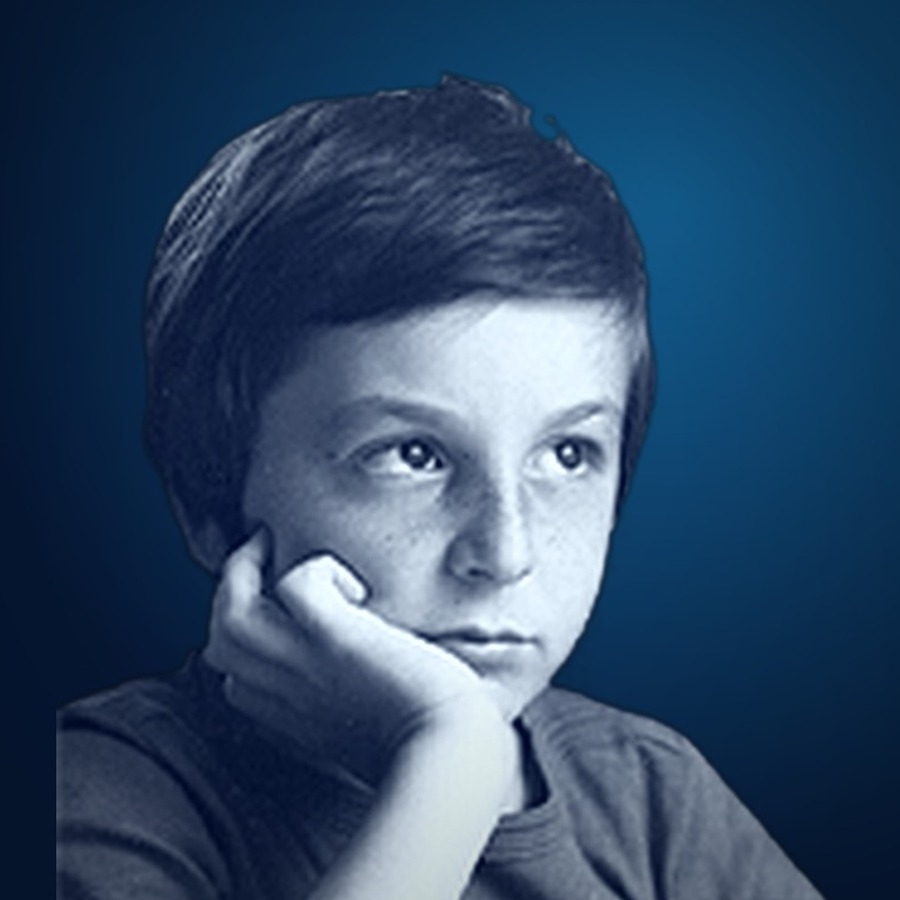 Davide da bambino